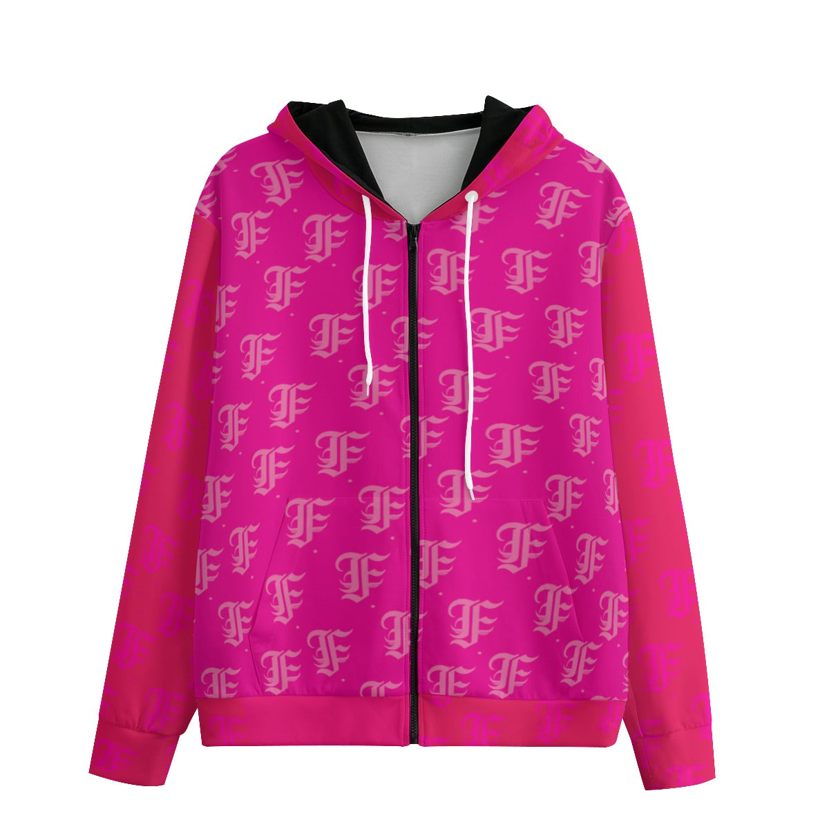 FFPink Zip-Up Hoodie | 310GSM Cotton