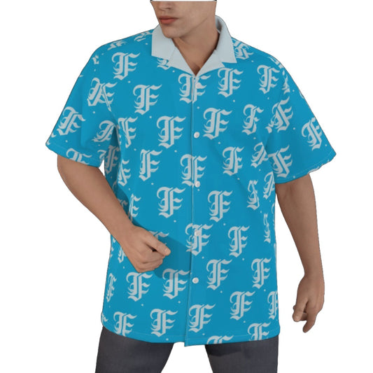 FFBabyBlu Hawaiian Shirt  |115GSM Cotton poplin