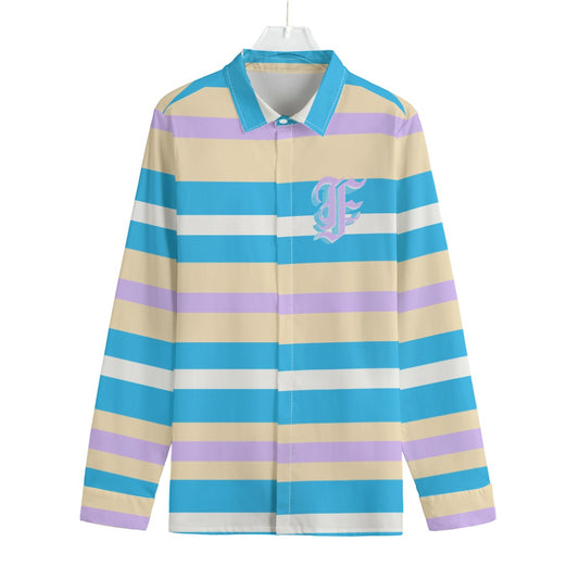 Lavender Cream Button-Up |115GSM Cotton poplin