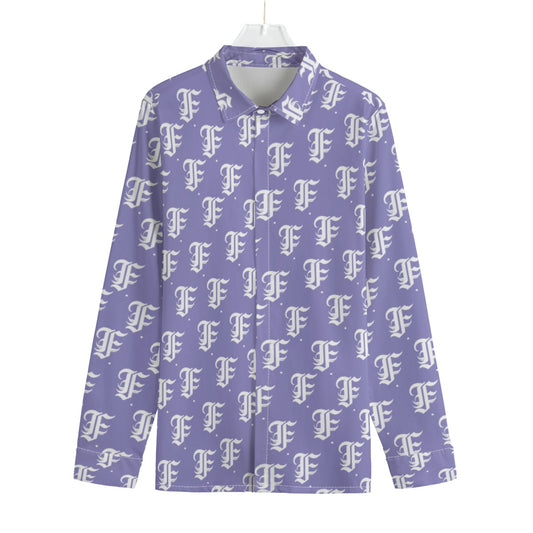 FFLavender Button-Up |115GSM Cotton poplin