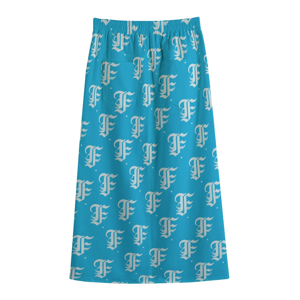 FFBabyBlu Mid-slit Skirt | 245GSM Cotton