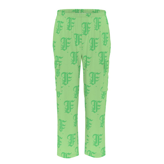 FFMintGreen | Track Cargo Pants