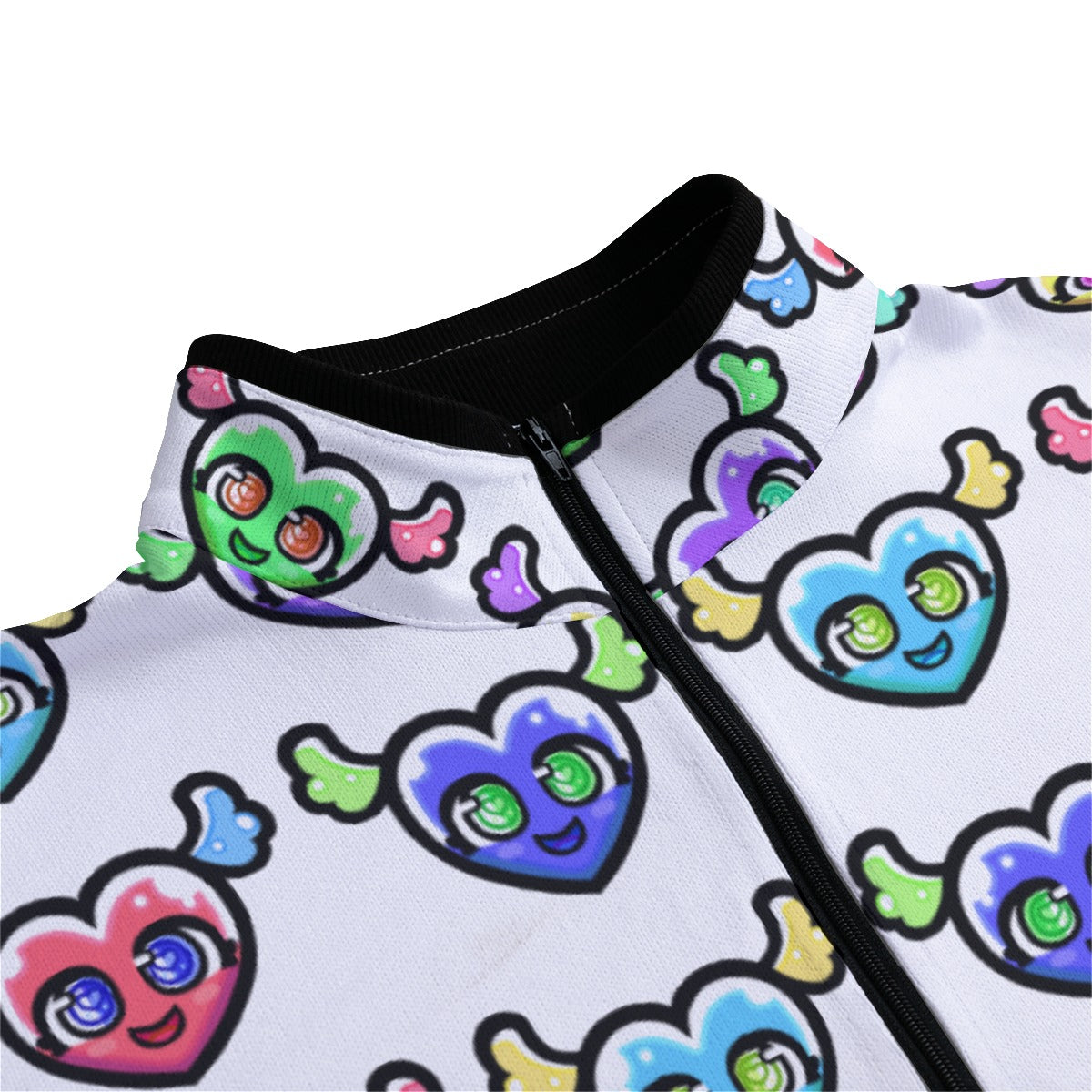 Y2K Hearts | Quarter Zip Sweater