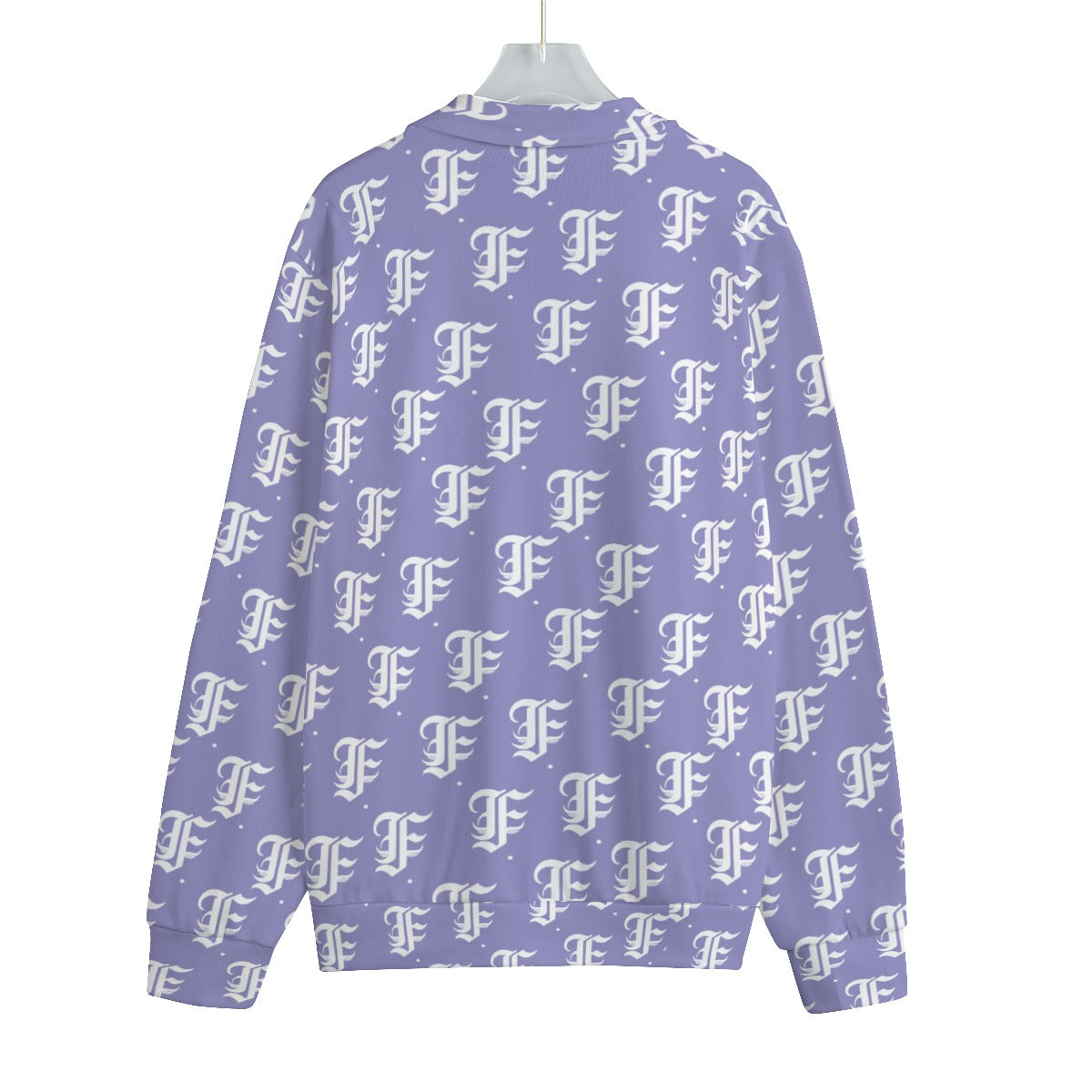FFLavender | Knitted Fleece Zip-up
