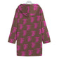 FFBrown&Pink | Fleece Canvas Coat