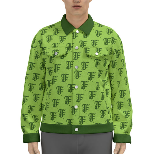 FFGreen Trucker Jacket | 245GSM Cotton