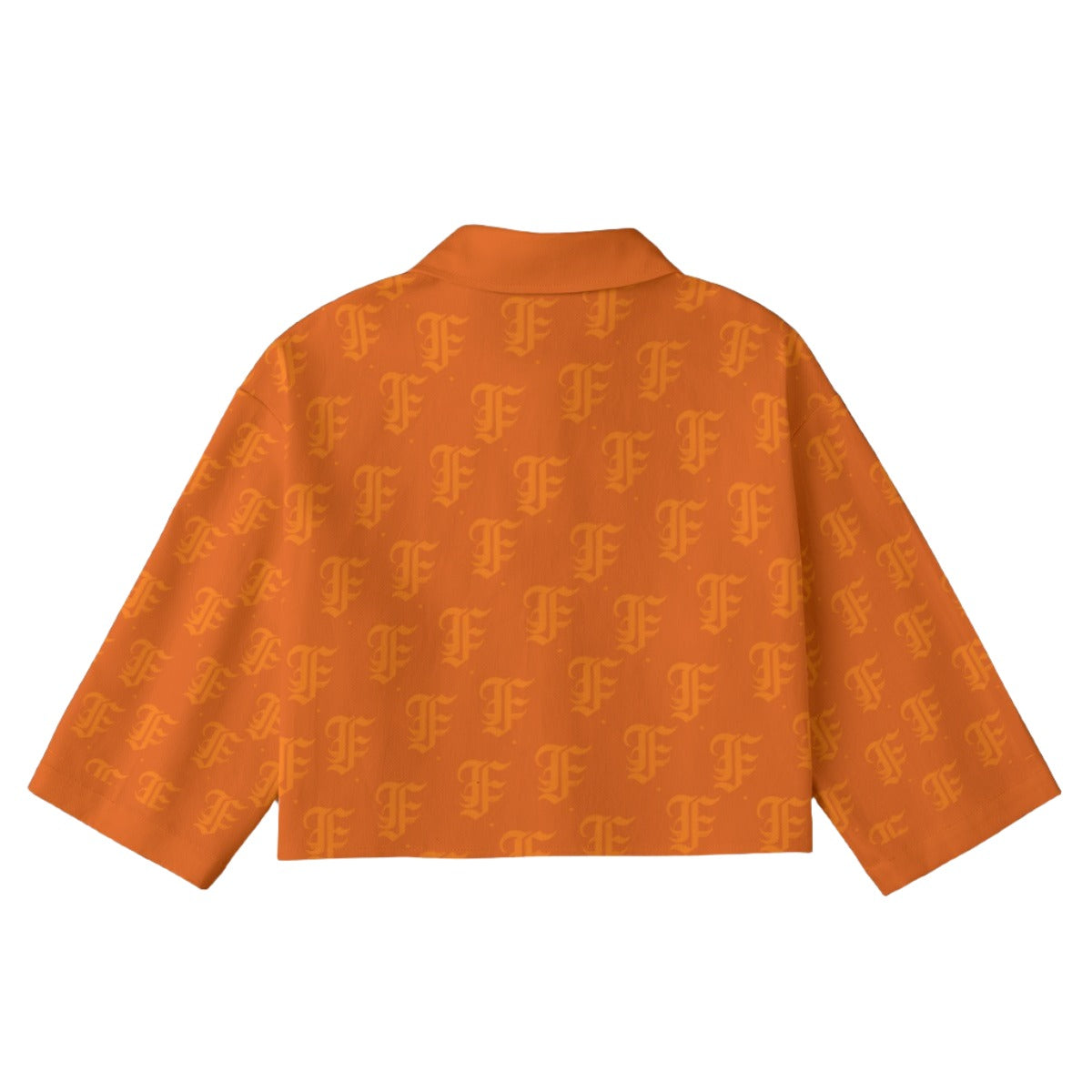 FFOrange [Cropped Button-Up Jacket] | 245GSM Cotton