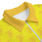 FFYellow Heavyweight Zip-Up Polo  | 310GSM Cotton