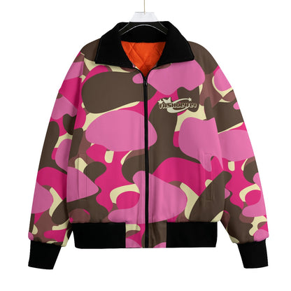 FFBrown&Pink Camo | Knit Workwear Jacket