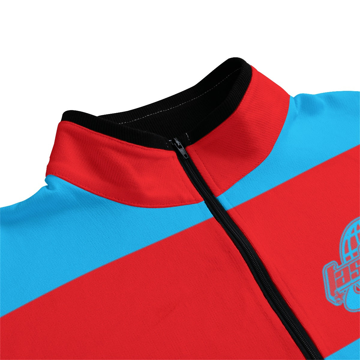 Red & Blue | Quarter Zip Sweater