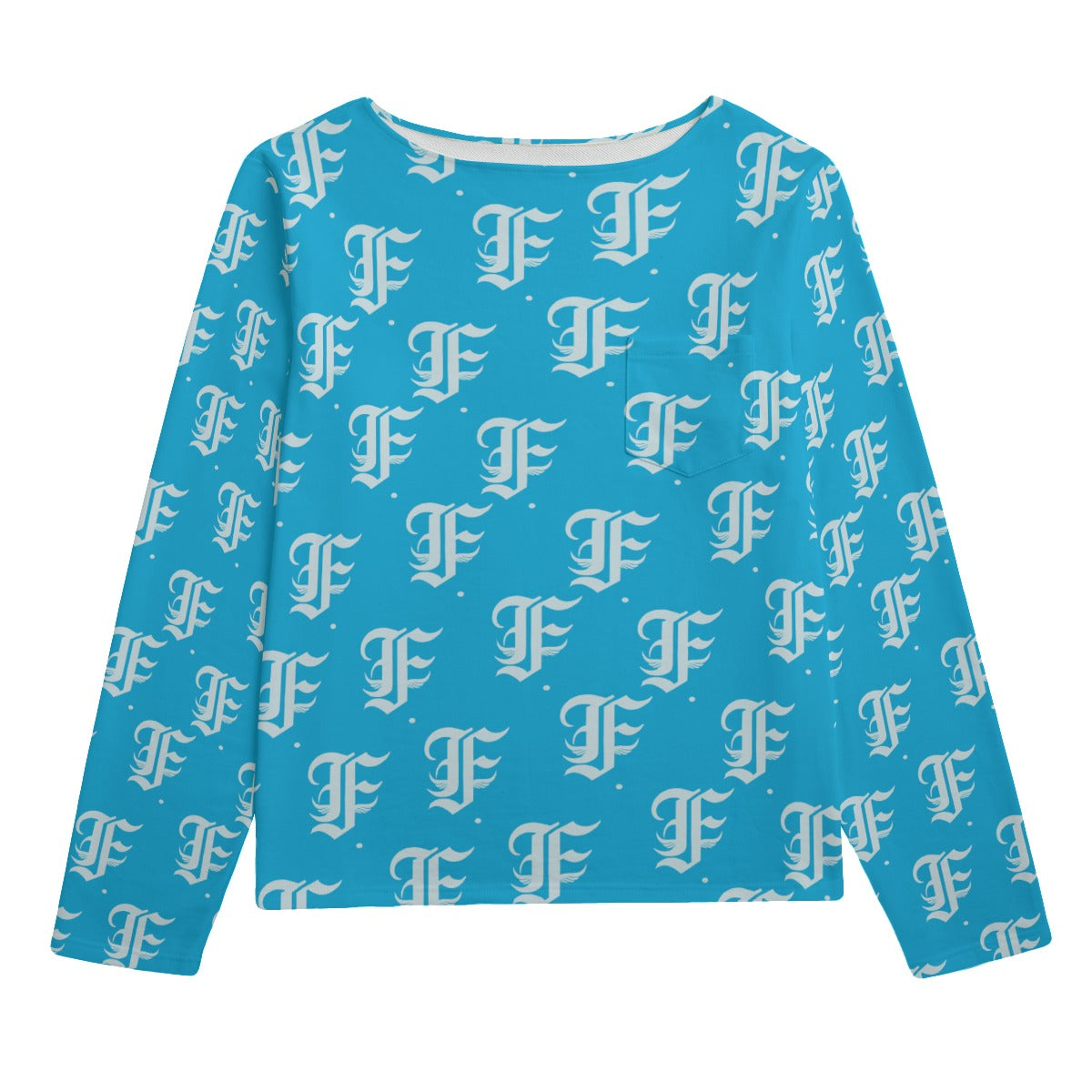 FFBabyBlu Boat Neck Sweatshirt | 310GSM Cotton