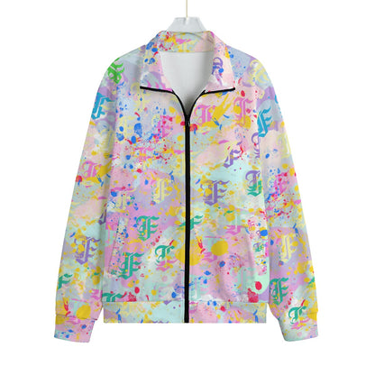 FFPastelSplatta | Knitted Fleece Zip-up