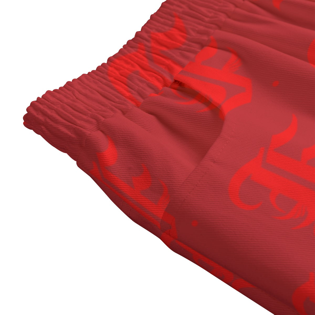 FFDarkCherry Mid-slit Skirt | 245GSM Cotton