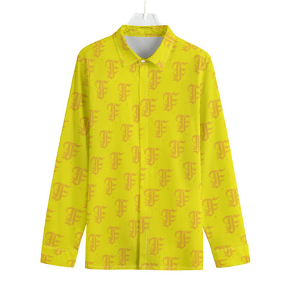FFYellow Button-Up |115GSM Cotton poplin