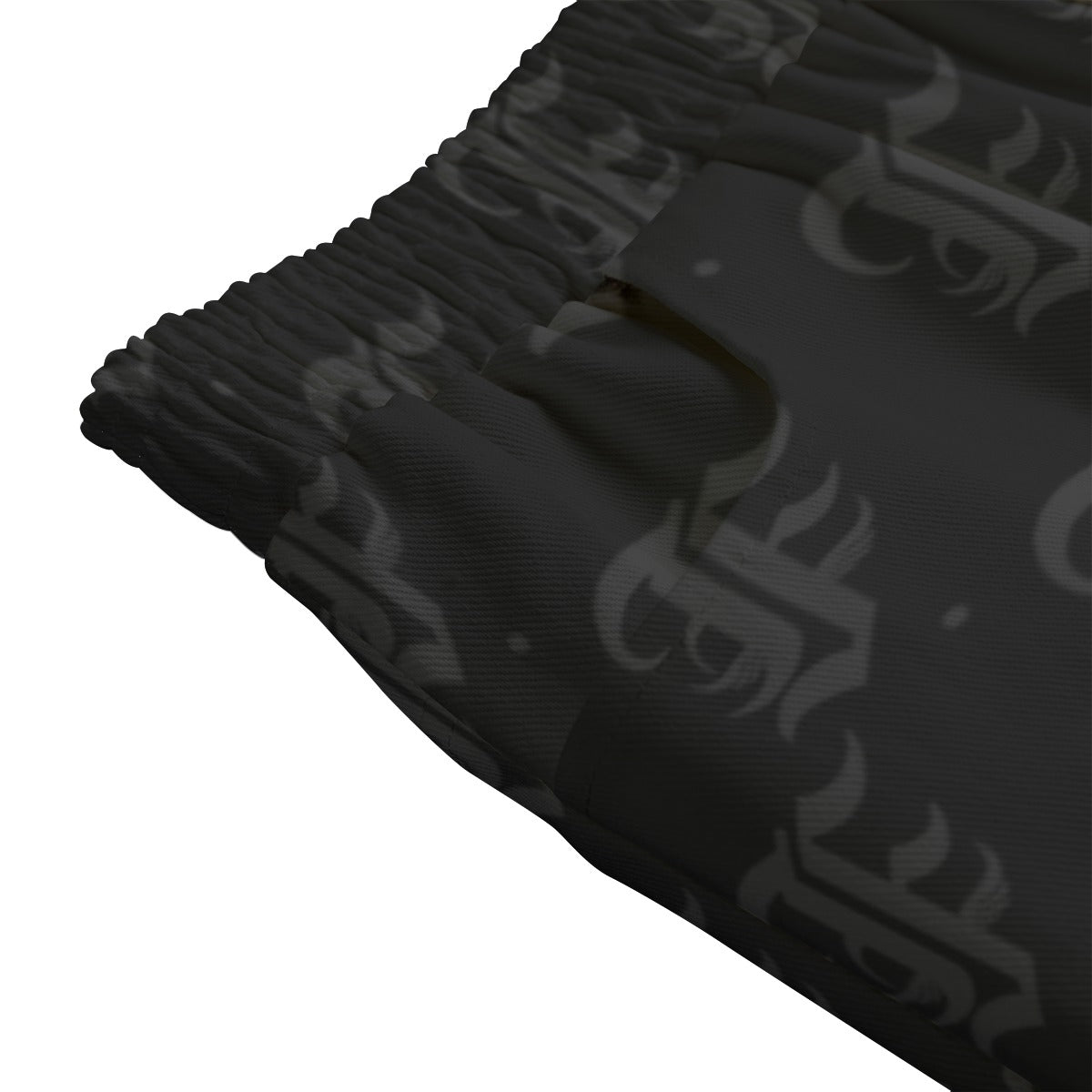 FFBlack Mid-slit Skirt | 245GSM Cotton