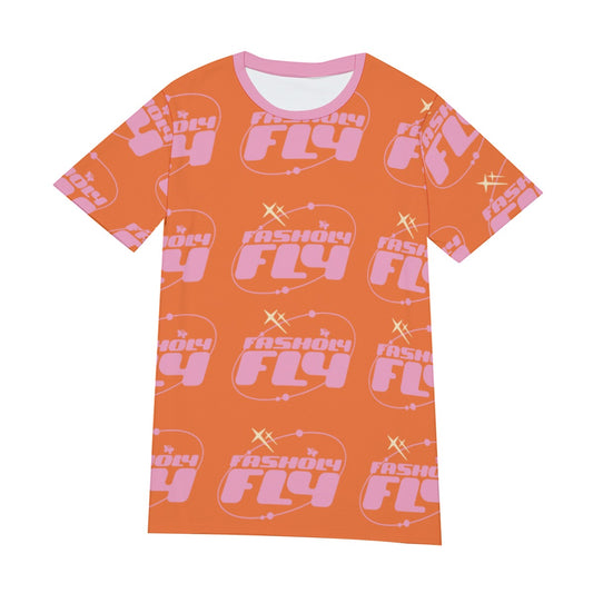 SpaceCadet (Pink&Orange) AOP TEE | 190GSM Cotton