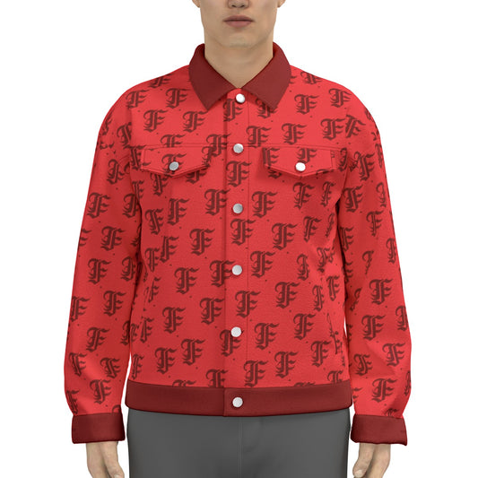 FFRed Trucker Jacket | 245GSM Cotton