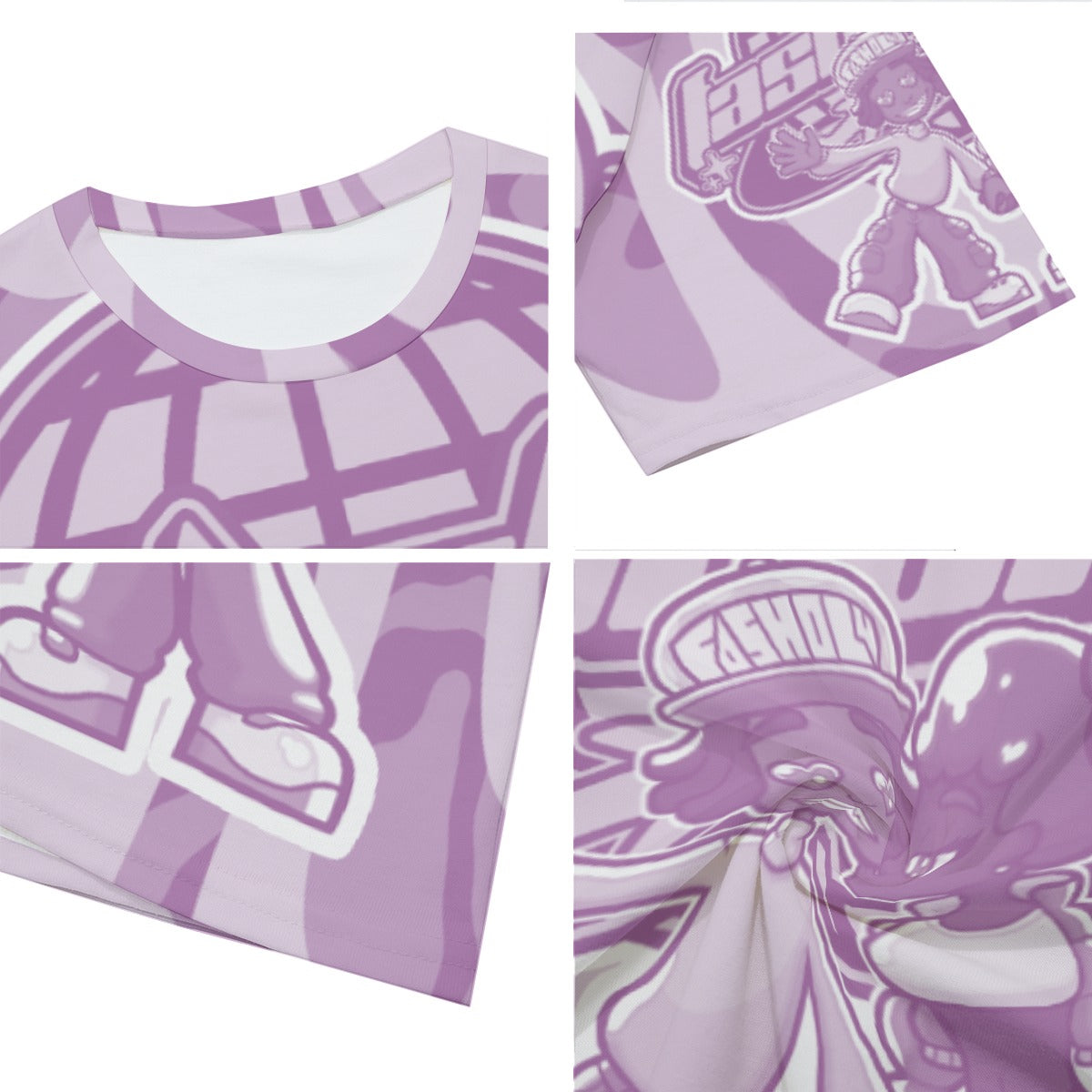CyBeRLuV AOP TEE | 190GSM Cotton