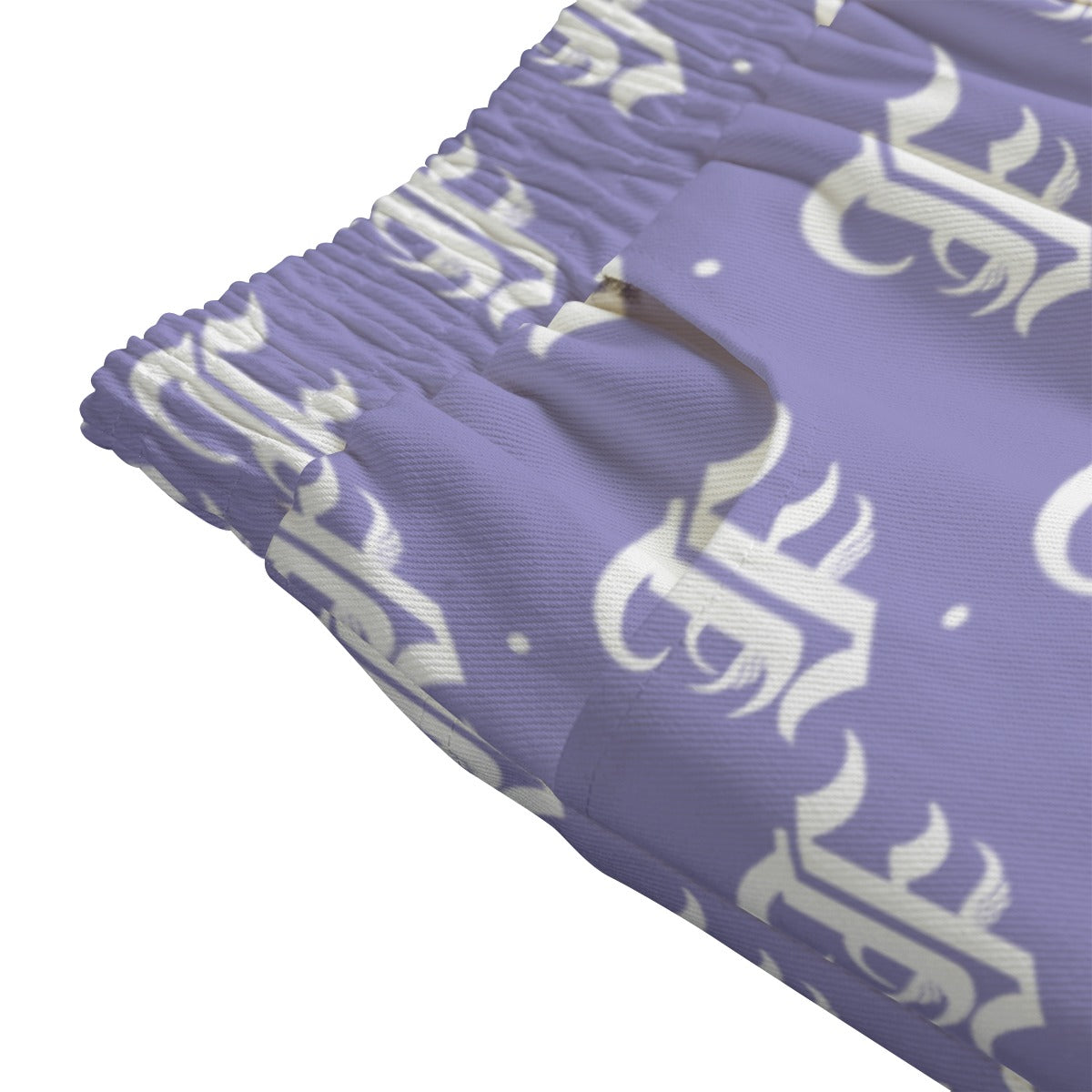 FFLavender Mid-slit Skirt | 245GSM Cotton