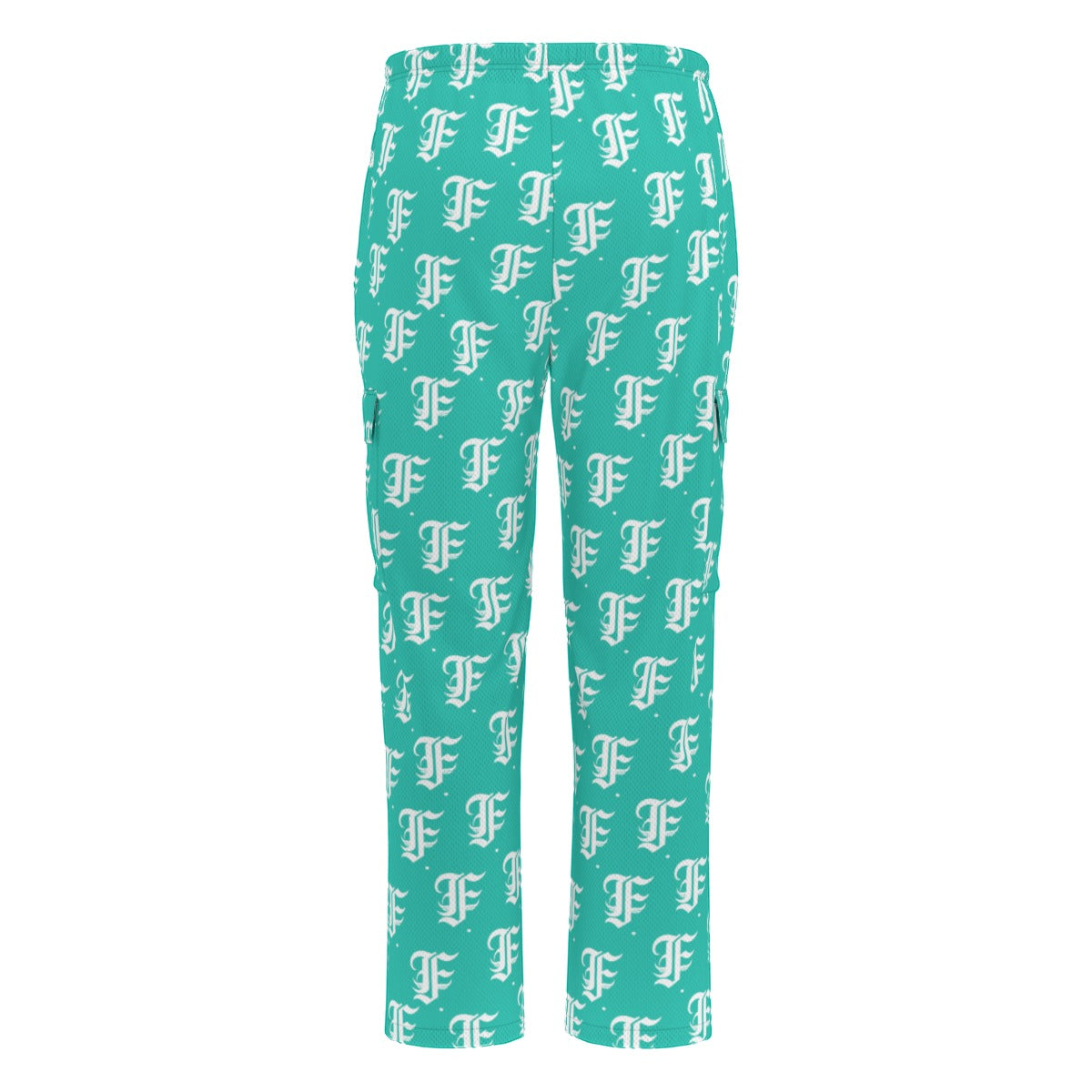 FFTurquoise | Track Cargo Pants