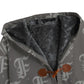 FFGrey | Fleece Canvas Coat