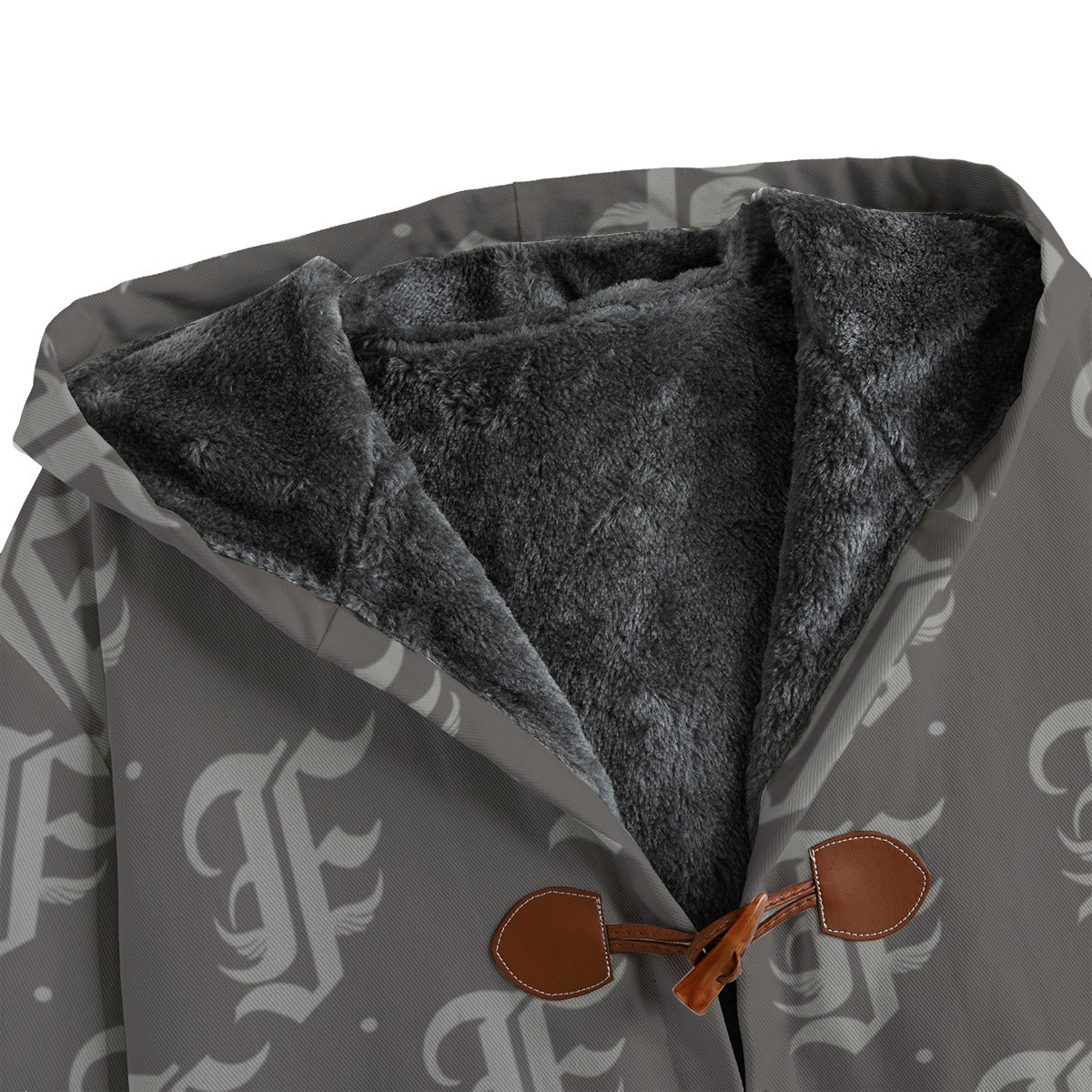 FFGrey | Fleece Canvas Coat