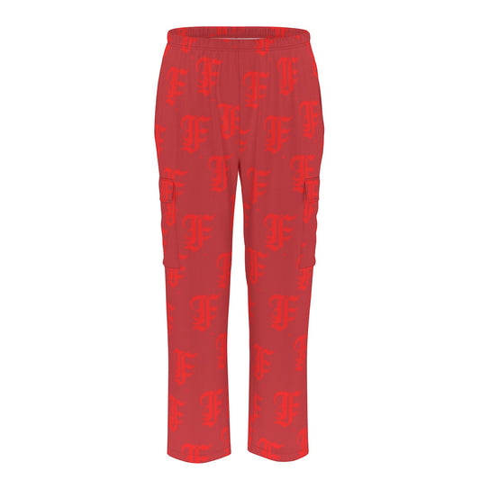 FFDarkCherry | Track Cargo Pants