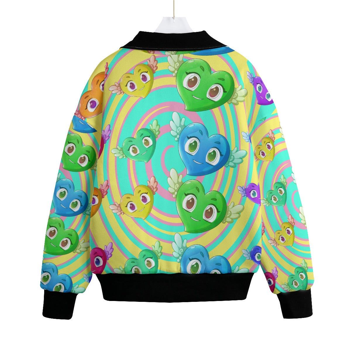 FFPastelHearts Swirl Knit | Workwear Jacket