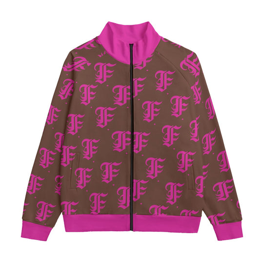 FFPink&Brown Zip-up | 310GSM Cotton