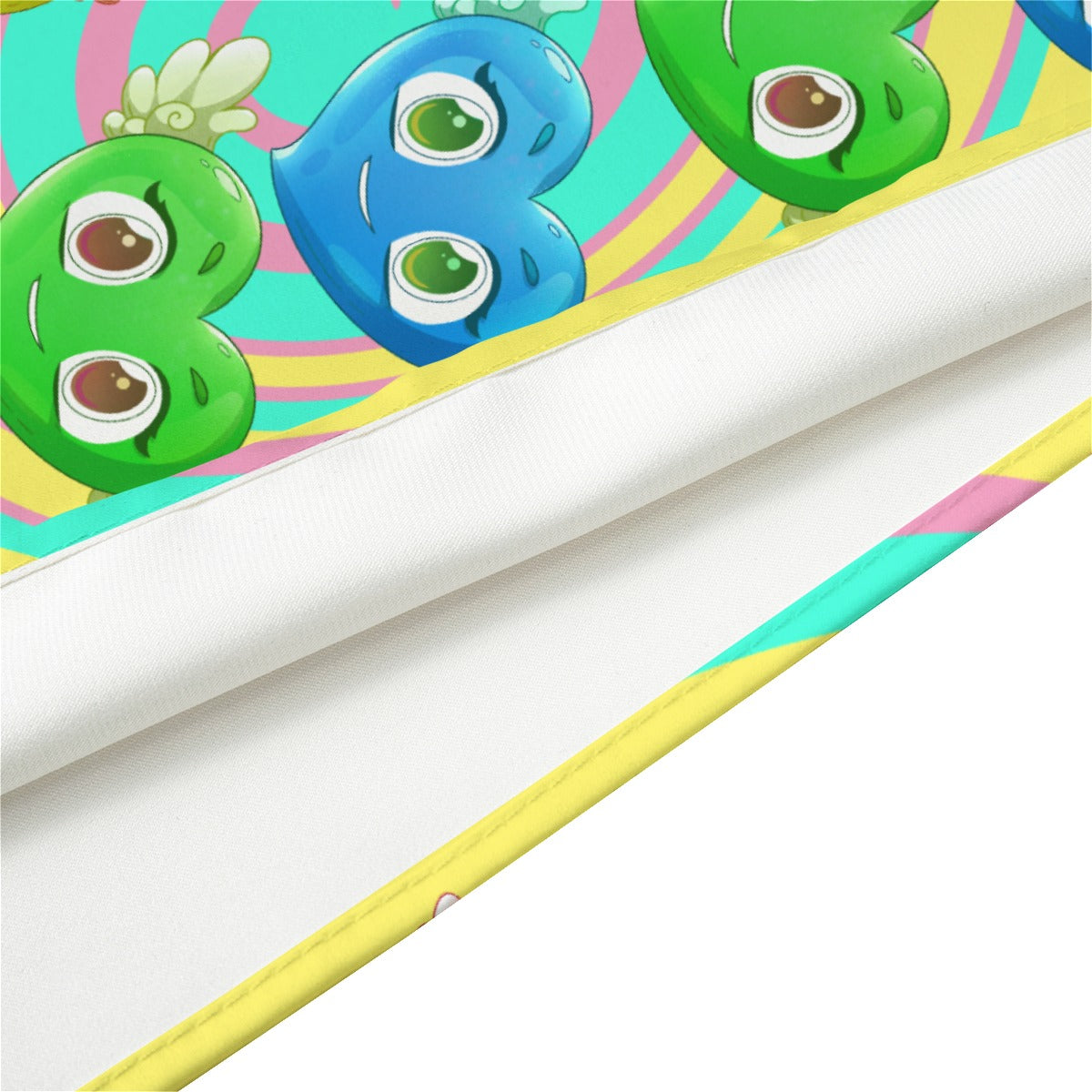FFPastelHearts Swirl | Silk Scarf