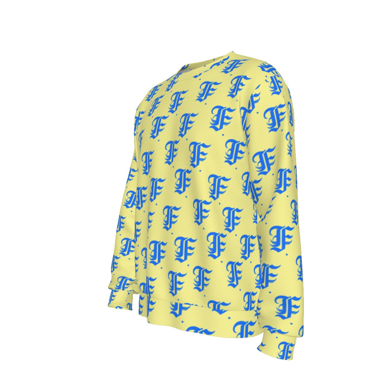 FFCreamBlue | Basic Sweater