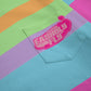 Pastel Striped Boat Neck Sweatshirt | 310GSM Cotton