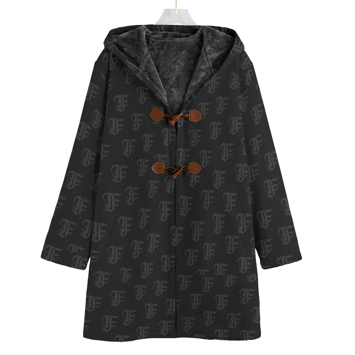 FFBlack | Fleece Canvas Coat