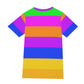 Neon Striped Tee | 190GSM Cotton