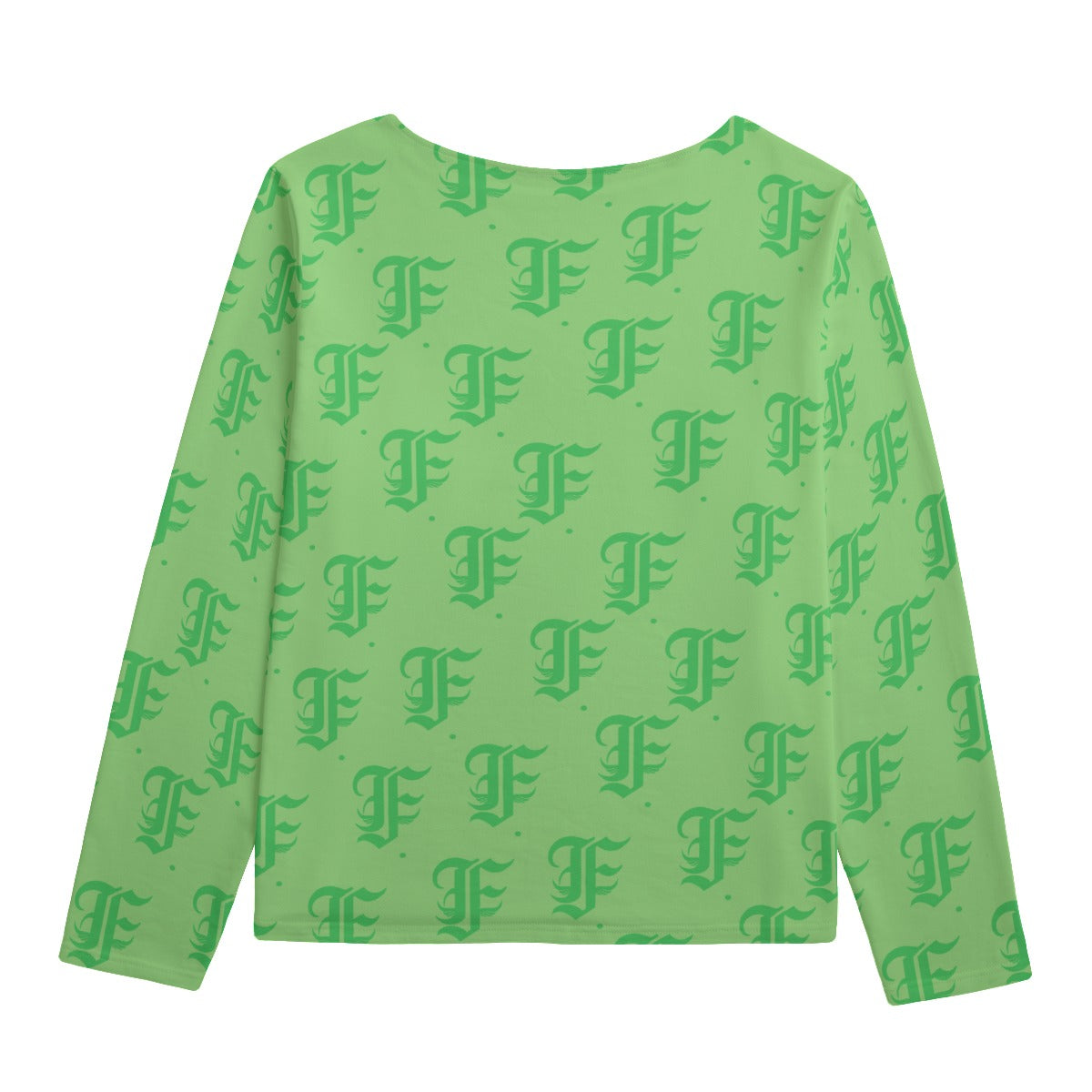 FFMintGreen Boat Neck Sweatshirt | 310GSM Cotton