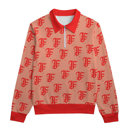 FFCherry Heavyweight Zip-Up Polo  | 310GSM Cotton