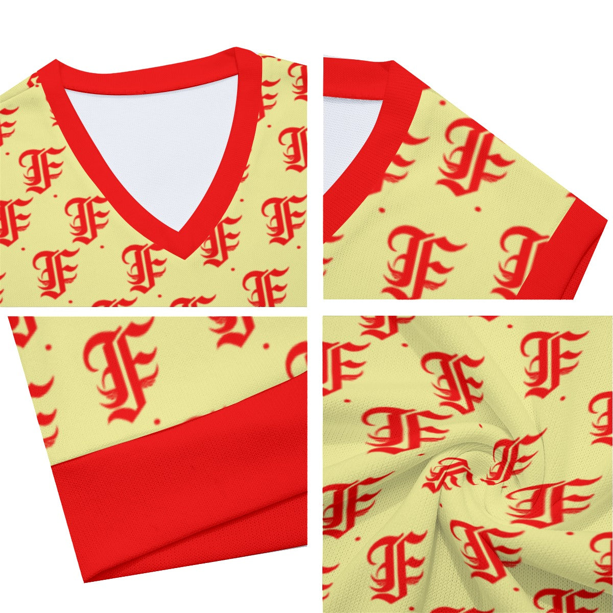 FFCremeRed | Sweatervest