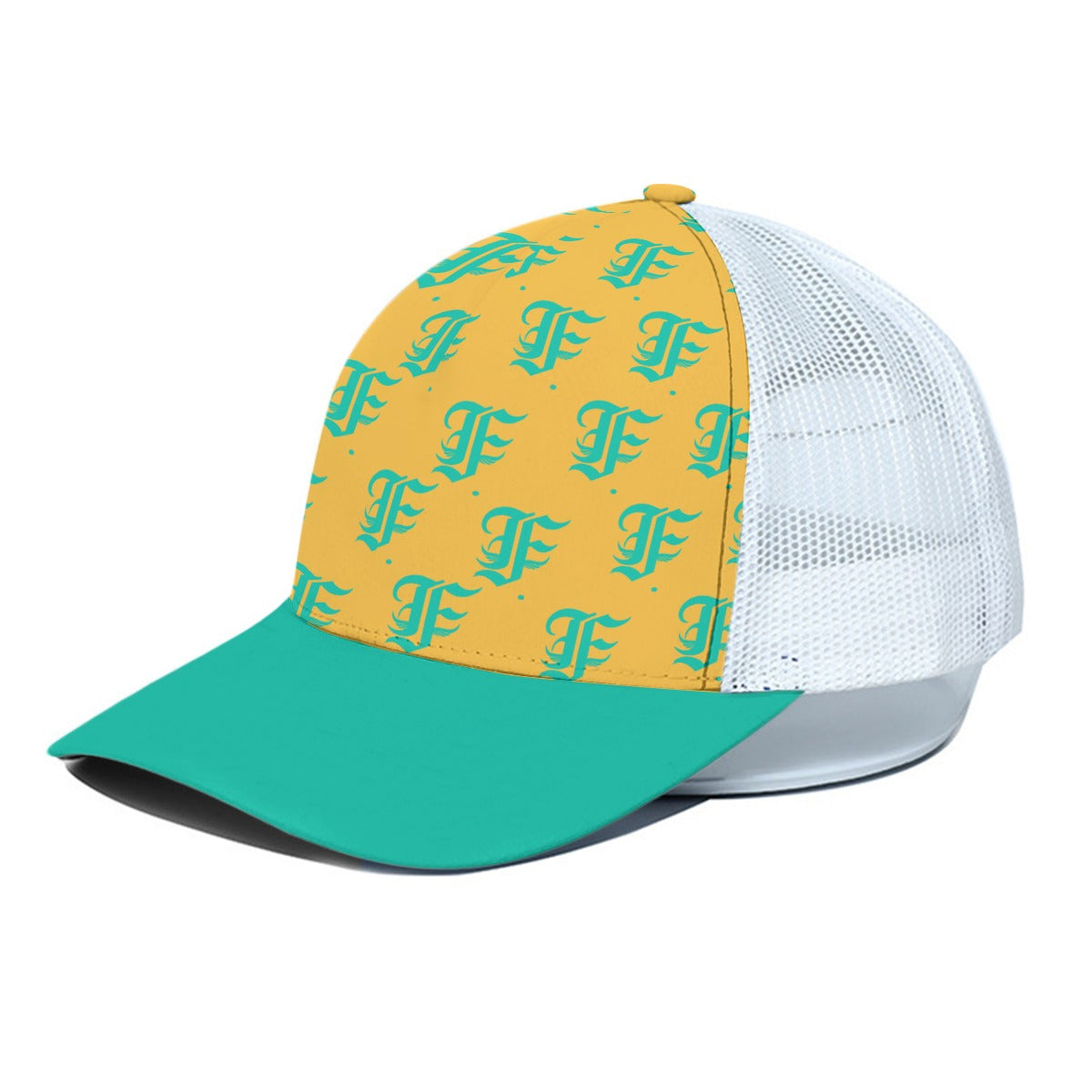 FFYB | Cap W/ White Half-mesh