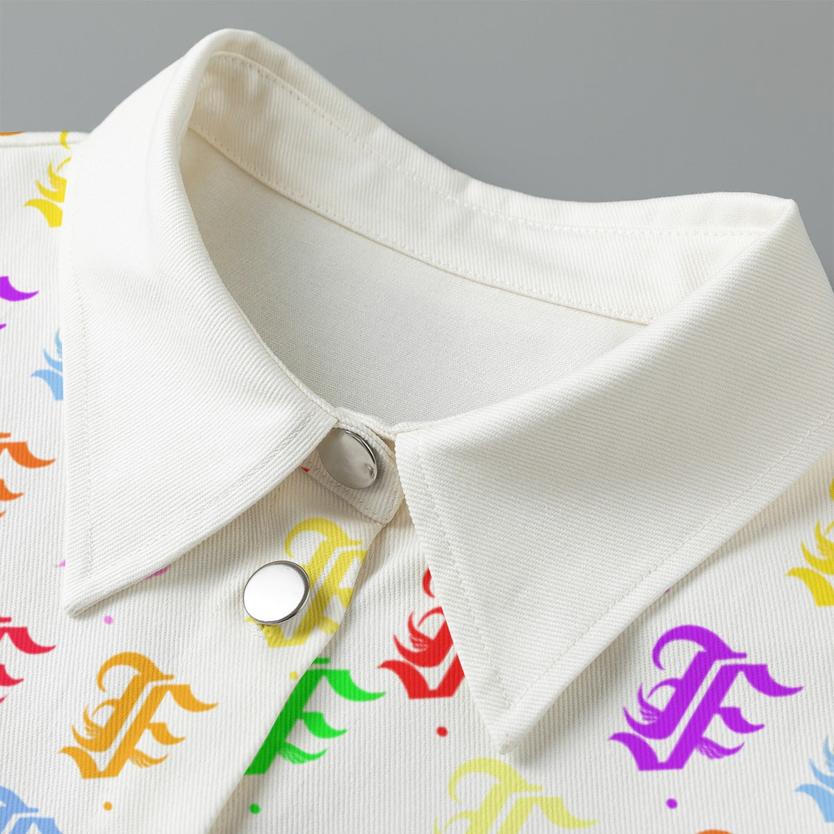 FFMulti [Cropped Button-Up Jacket] | 245GSM Cotton