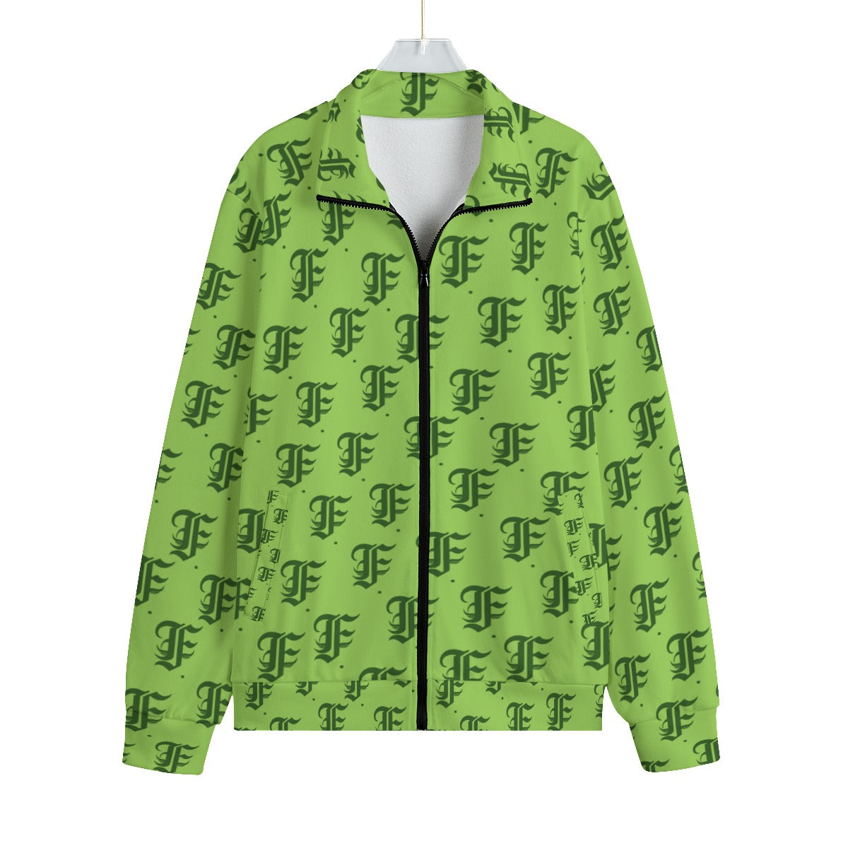 FFGreen | Knitted Fleece Zip-up