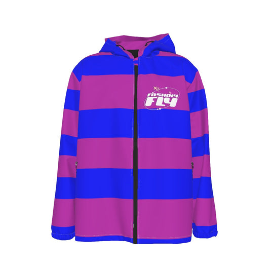 Blue & Purple Striped | | Windbreaker