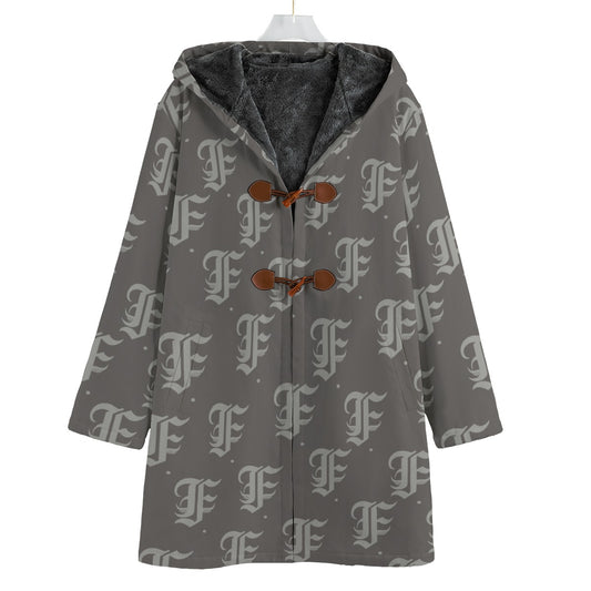 FFGrey | Fleece Canvas Coat