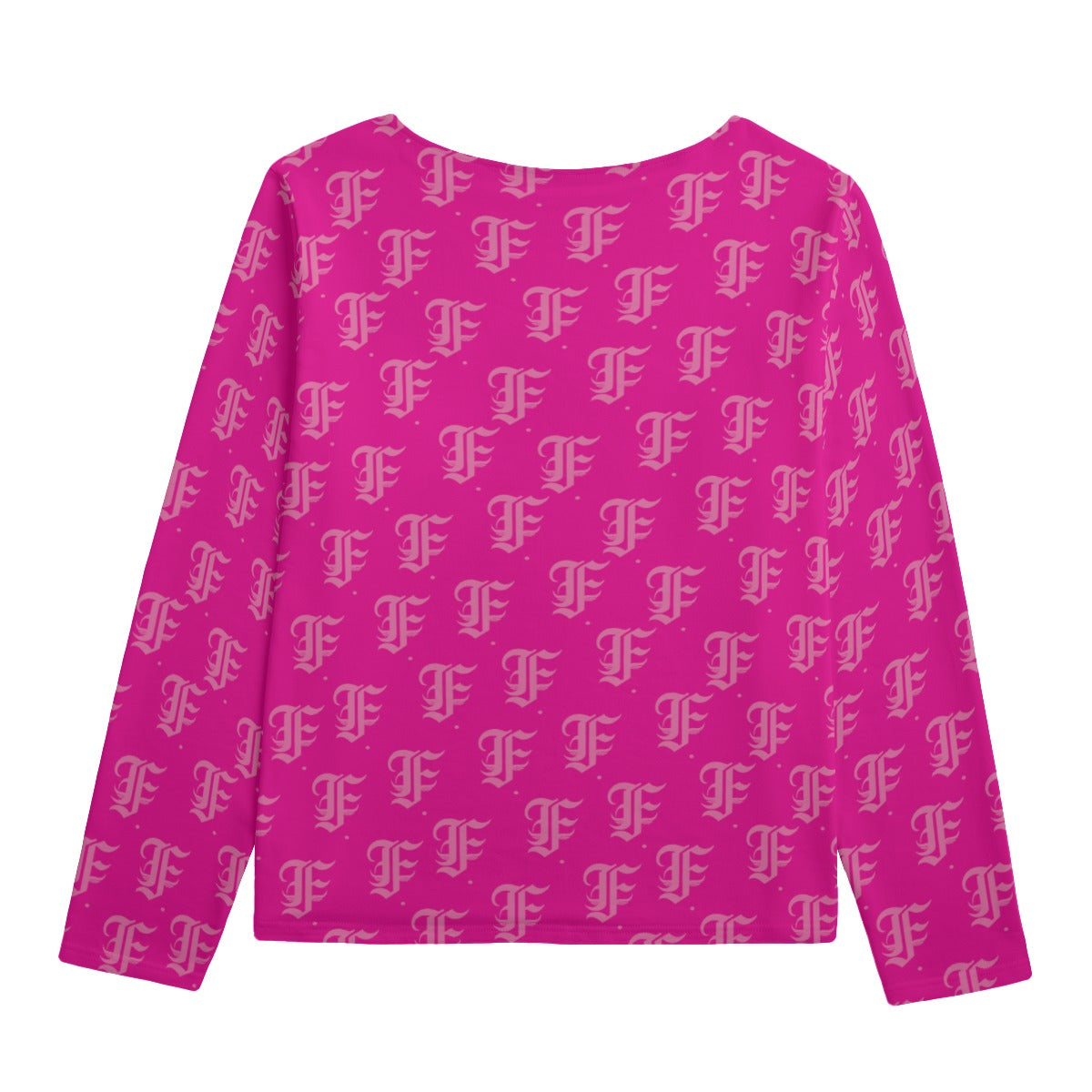 FFHotPink Boat Neck Sweatshirt | 310GSM Cotton