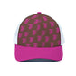 FFPink&Brown | Cap W/ White Half-mesh