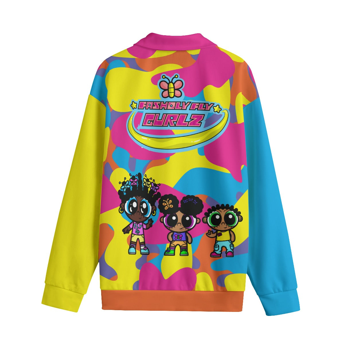 FFGURLZ Lapel Polo Sweater