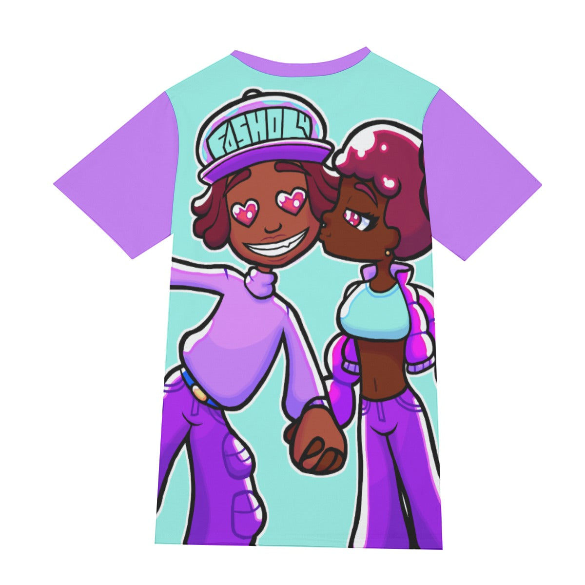 CYB3RLuV AOP TEE | 190GSM Cotton