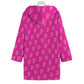 FFHotPink | Fleece Canvas Coat