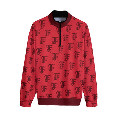 FFRed | Quarter Zip Sweater