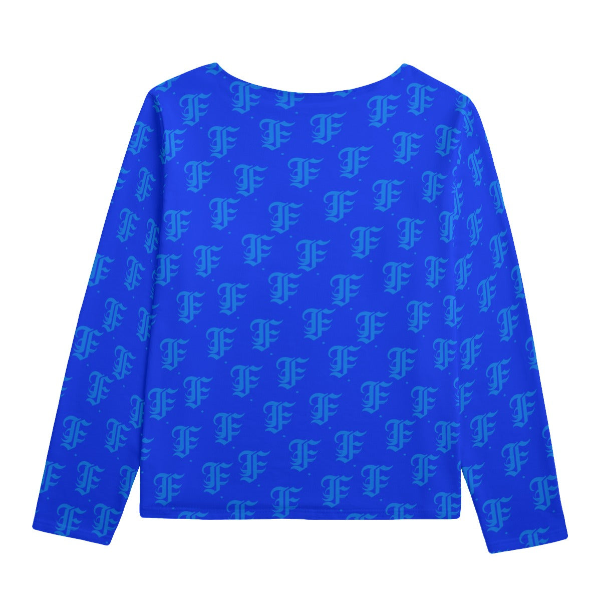 FFBlue Boat Neck Sweatshirt | 310GSM Cotton