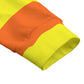 Orange & Yellow Striped Heavyweight Zip-Up Polo  | 310GSM Cotton